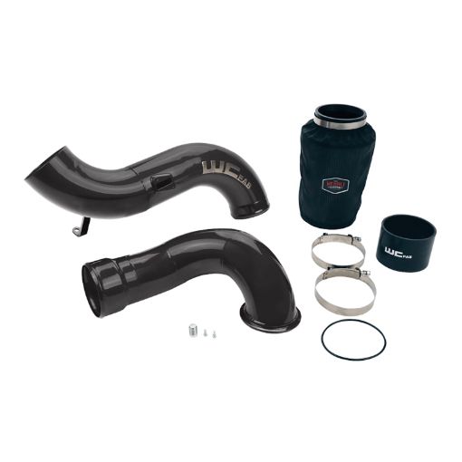 Picture of Wehrli 07.5 - 10 Chevrolet 6.6L LMM 4in Intake Kit Stage 2 - Gloss White