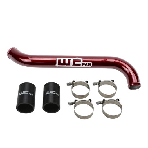 Picture of Wehrli 11 - 16 Chevrolet 6.6L LML Duramax Upper Coolant Pipe - Bengal Blue