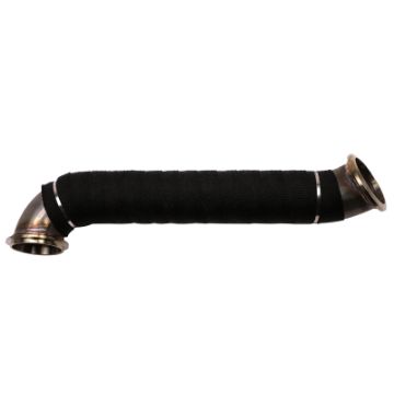 Picture of Wehrli 04.5 - 10 Chevrolet 6.6L LLYLBZLMM Duramax 3in Stainless Down Pipe