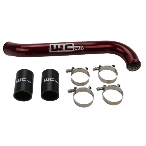 Picture of Wehrli 17 - 19 Chevrolet 6.6L L5P Duramax Upper Coolant Pipe - WCFab Red