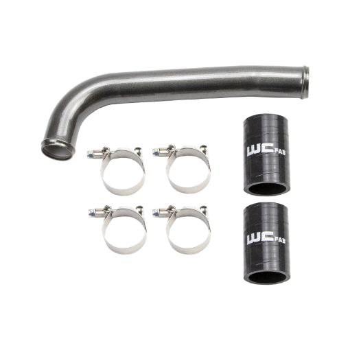 Picture of Wehrli 01 - 05 Chevrolet 6.6L LB7LLY Duramax Upper Coolant Pipe - WCFab Grey