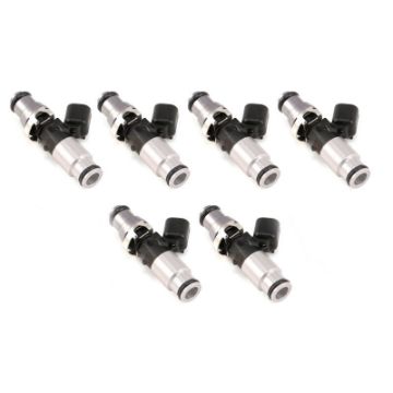 Picture of Injector Dynamics ID1300X Injectors AudiVW VR6 (12 valve) 14mm Grey Top Silver Bottom - Set of 6