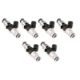Picture of Injector Dynamics ID1300X Injectors AudiVW VR6 (12 valve) 14mm Grey Top Silver Bottom - Set of 6