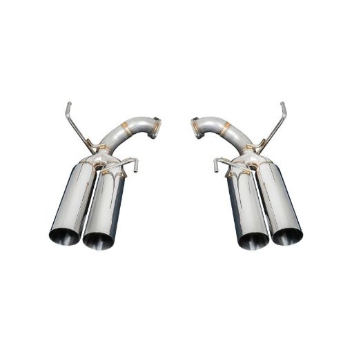 Picture of Remark 2015 Subaru WRXSTI VA Boso Edition Axle Back Exhaust w Stainless Steel Single Wall Tip
