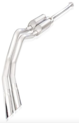 Picture of Stainless Works 15 - 19 Ford F150 5.0L Legend Side Exit Catback System w Dual 3.5in Polished Tips