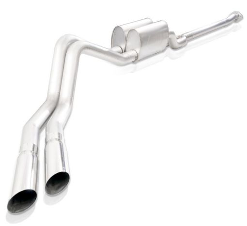 Picture of Stainless Works 15 - 19 Ford F150 5.0L Redline Side Exit Catback System w Dual 3.5in Polished Tips