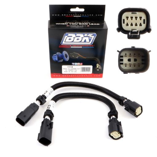 Picture of BBK 05 - 20 Dodge Hellcat 6.2L 6 Pin Front O2 Sensor Wire Harness Extensions 12 (pair)