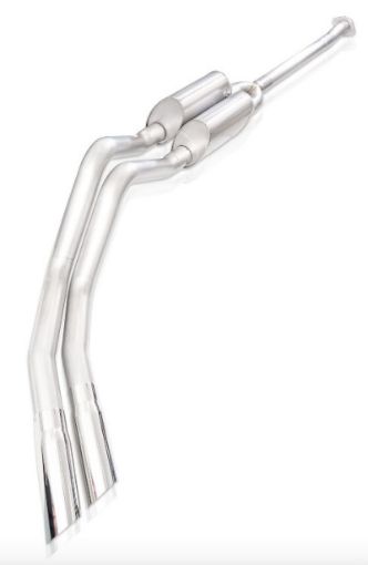 Picture of Stainless Works 15 - 19 Ford F150 5.0L Legend Aftermark Connection Dual 3.5in Side Exit Polished Tips