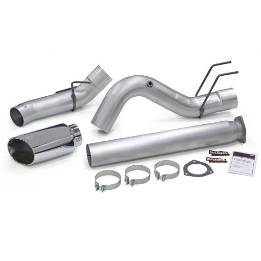 Picture of Banks Power 2017 Ford 6.7L 5in Monster Exhaust System - Single Exhaust w Chrome Tip