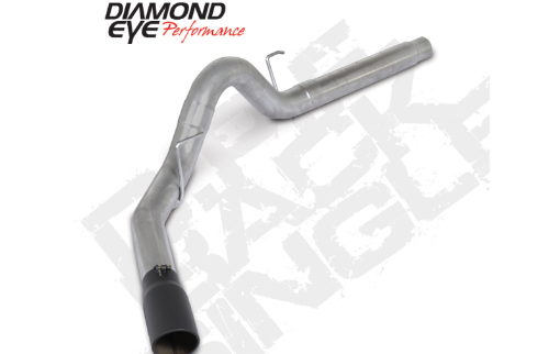 Picture of Diamond Eye 18 - 19 Ford 3.0L Powerstroke F150 - 4in Alum DPF Back Exhaust Kit w Tip 4512BRA - DEBK