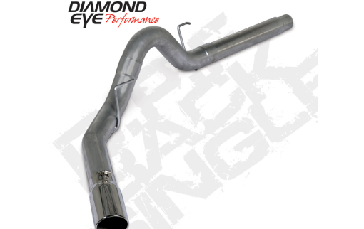 Picture of Diamond Eye 18 - 19 Ford 3.0L Powerstroke F150 - 4in 409SS DPF Back Exhaust Kit w Tip 4512BRA - DE