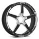 Picture of Weld Alumastar 1 - Piece 18x6 5x115 BP 2.7in. BS Black Wheel - Non - Beadlock