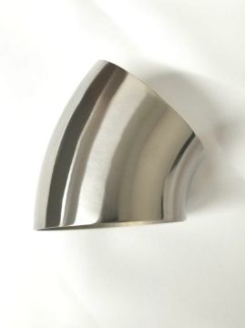 Picture of Ticon Industries 1.25in Diameter 45 Degree 1D1.25in CLR 1mm.039in Wall Thickness Titanium Elbow