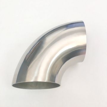 Picture of Ticon Industries 1.25in Diameter 90 1D1in CLR 1mm.039in Wall Thickness Titanium Elbow