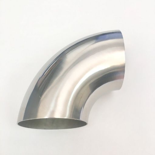 Picture of Ticon Industries 1.25in Diameter 90 1D1in CLR 1mm.039in Wall Thickness Titanium Elbow