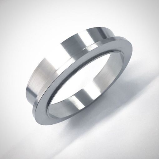 Picture of Ticon Industries Garrett GT42 - GT45 Titanium V - Band Turbine Outlet Flange