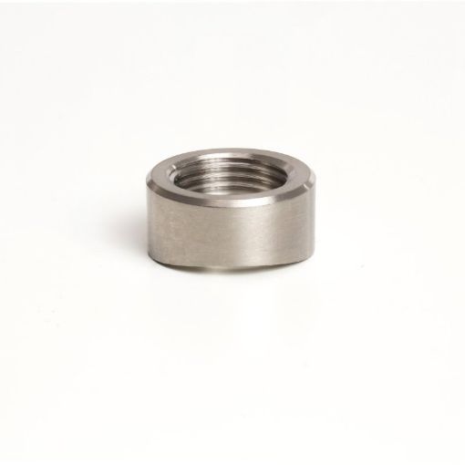 Picture of Ticon Industries Titanium O2 Sensor Bung 2.75in to 5in Tubing (M18x1.5) - Coped End