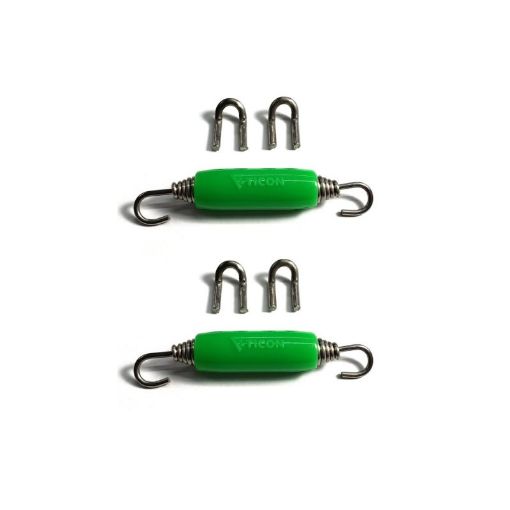 Picture of Ticon Industries Green Silicone Titanium Spring Tab and Spring Kit (4 Tabs2 Springs) - 2 Pack