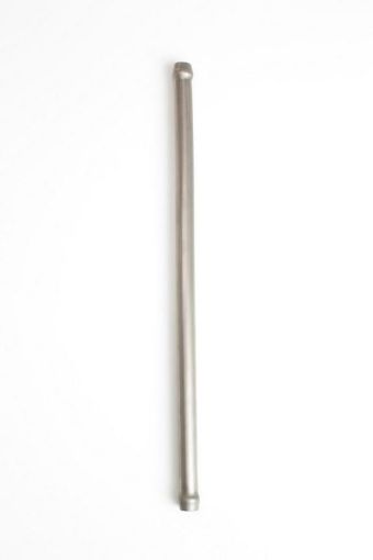 Picture of Ticon Industries 12in Length x 12in OD Titanium Hollow Mushroom Hanger Rod - Double Ended
