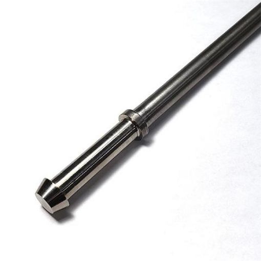 Picture of Ticon Industries 12in Length x 12in Titanium Billet Exhaust Hanger Rod - Mushroom End