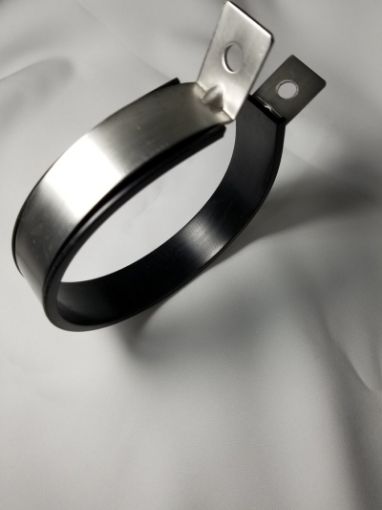 Picture of Ticon Industries 6in Canister w EPDM Rubber Muffler Strap