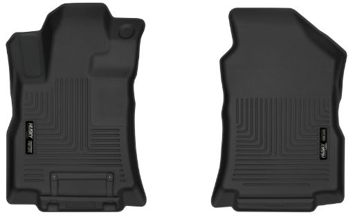 Picture of Husky Liners 19 - 23 Subaru Ascent X - Act Contour Black Front Seat Floor Liners