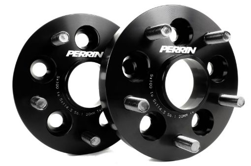 Picture of Perrin Wheel Adapter 20mm Bolt - On Type 5x100 to 5x114.3 w 56mm Hub (Set of 2)