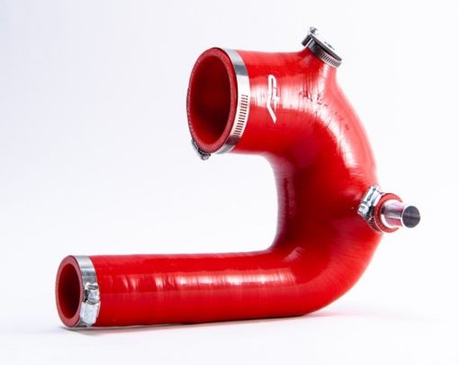 Picture of Agency Power 16 - 18 Polaris RZR XP TurboXP4 Turbo Silicone Intake J - Tube - Red