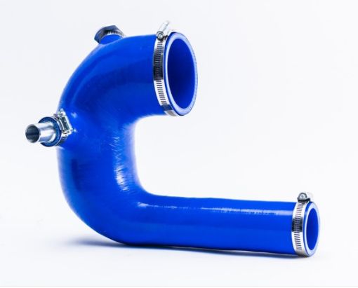 Picture of Agency Power 16 - 18 Polaris RZR XP TurboXP4 Turbo Silicone Intake J - Tube - Blue