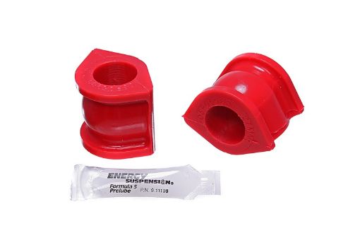 Picture of Energy Suspension 06 - 11 Honda Civic SI 27mm Front Sway Bar Bushing Set - Red