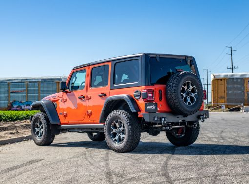 Picture of Borla 18 - 19 Jeep Wrangler JLJLU 2.0L 4Cyl 2DR4DR Axle Back Exhaust ATAK w 3.5in Tips