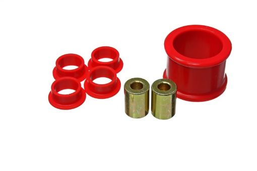 Picture of Energy Suspension 06 - 11 Honda Civic DXEXLX Red Hyper - Flex Steering Rack Bushing