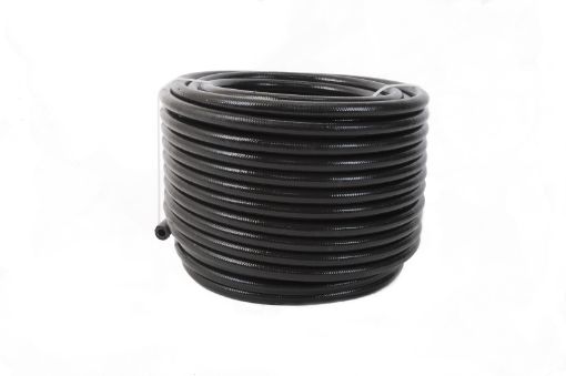 Picture of Aeromotive PTFE SS Braided Fuel Hose - Black Jacketed - AN - 06 x 4ft