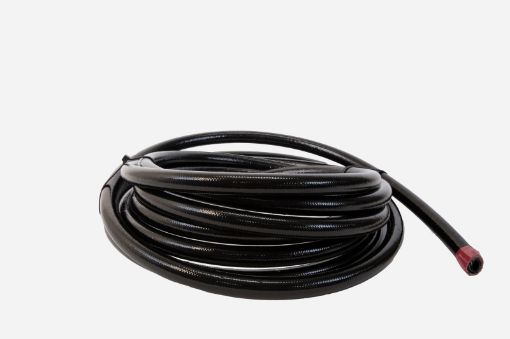 Picture of Aeromotive PTFE SS Braided Fuel Hose - Black Jacketed - AN - 10 x 20ft