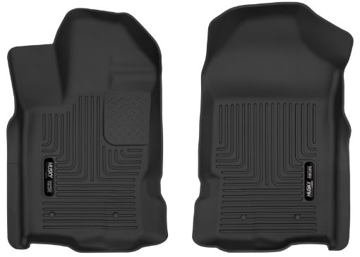 Picture of Husky Liners 2019 Ford Ranger Black Front Floor Liners