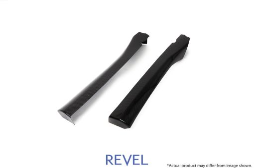 Picture of Revel GT Dry Carbon Door Trim (Front Left Right) Tesla Model S - 2 Pieces