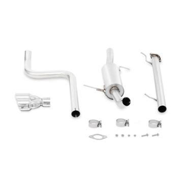 Picture of Mishimoto 14 - 16 Ford Fiesta ST 1.6L 2.5in Stainless Steel Cat - Back Exhaust w Polish Tips