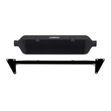 Picture of Mishimoto 15 - 19 Subaru STI Front - Mount Intercooler Kit w Black Crash Beam - Black Core