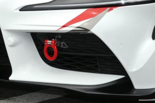 Picture of Cusco Folding Front Tow Hook 2020 Toyota Supra (A90) 3.0L Turbo - Red