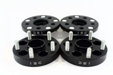 Picture of ISC Suspension 5x114.3 Hub Centric Wheel Spacers 20mm Black (Pair)