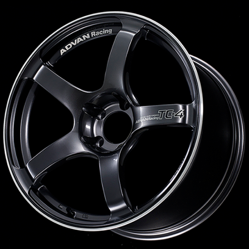 Picture of Advan TC4 18x9 35 5 - 114.3 Racing Gunmetallic and Ring Wheel