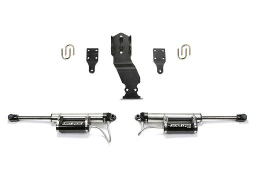 Picture of Fabtech 17 - 21 Ford F250F350 4WD Dual Steering Stabilizer System wDL 2.25 Resi Shocks