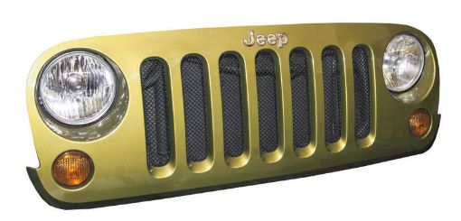 Picture of DV8 Offroad 2007 - 2018 Jeep JK Black Mesh Grille