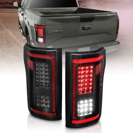 Picture of ANZO 15 - 17 Ford F - 150 LED Taillights - Smoke