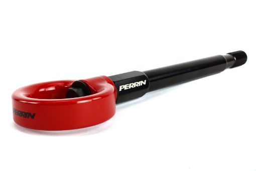 Picture of Perrin 08 - 14 Subaru WRXSTI Tow Hook Kit (Front) - Red