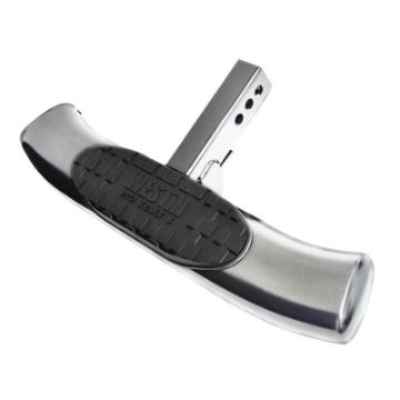 Picture of Westin PRO TRAXX 5 Hitch Step 27in Step 2in Receiver - Stainless Steel