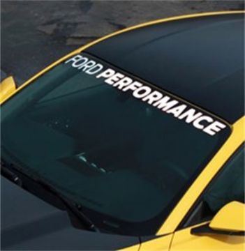 Picture of Ford Performance 2015 - 2016 Mustang Windshield Banner