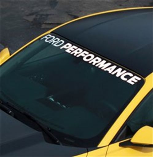 Picture of Ford Performance 2015 - 2016 Mustang Windshield Banner