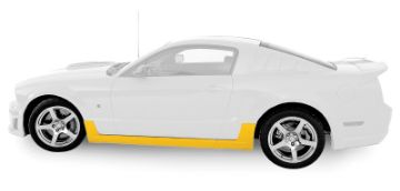 Picture of Roush 2005 - 2009 Ford Mustang 4.0L4.6L Unpainted Side Skirt Kit