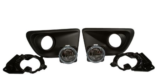 Picture of Roush 2013 - 2014 Ford Mustang Lower Fog Lamp Pockets w Lights